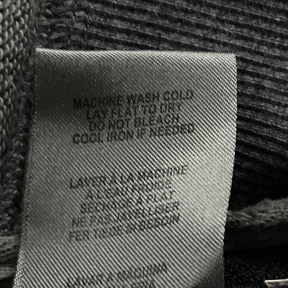 Joe's Collection Women Distressed Sweatshirt Sz S Gray Side Zip Grunge Rebel Y2K - Picture 10 of 10